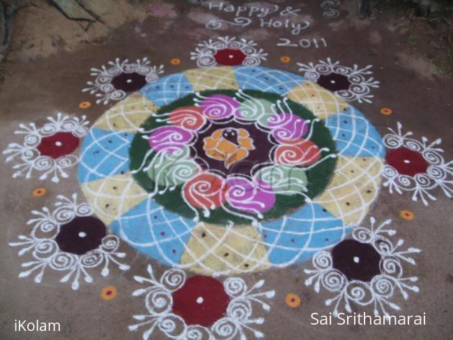 Rangoli: free hand rangoli