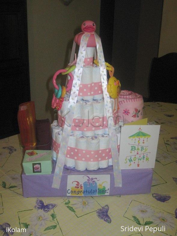 Rangoli: Diaper Cake