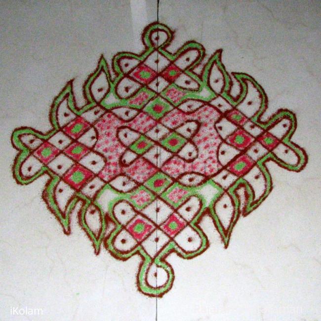 Rangoli: Chikku kolam