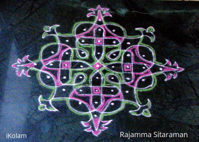 Rangoli: Not a fantastic kolam