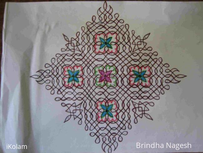 Rangoli: Chikku Kolam