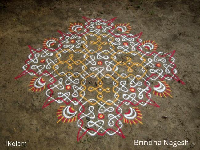 Rangoli: Chikku Kolam