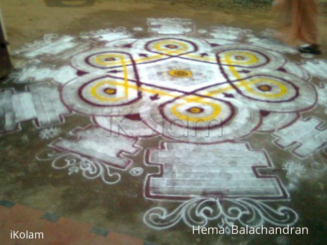 Rangoli: On the day of Thiruvathirai