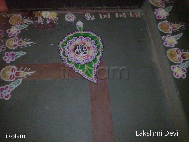 Rangoli: Sankadahara chadhurthi special