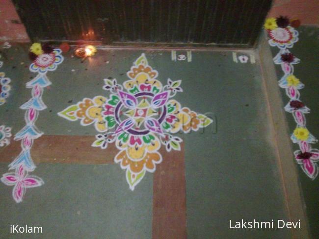 Rangoli: Stencil rangoli