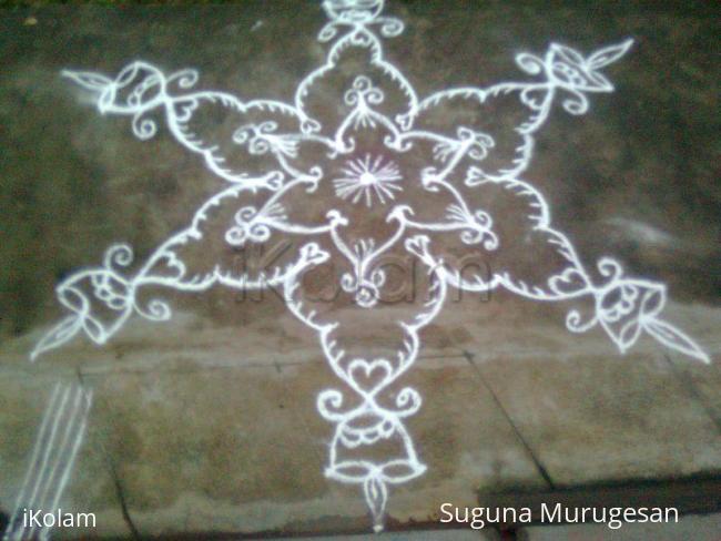 Rangoli: freehand rangoli