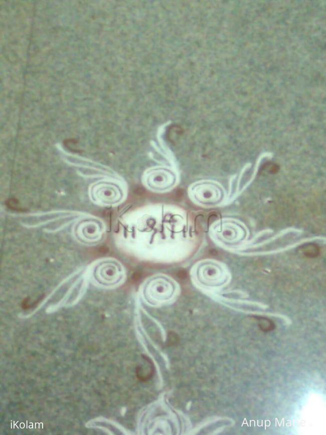 Rangoli: Varamahalakshmi Pooja 2011