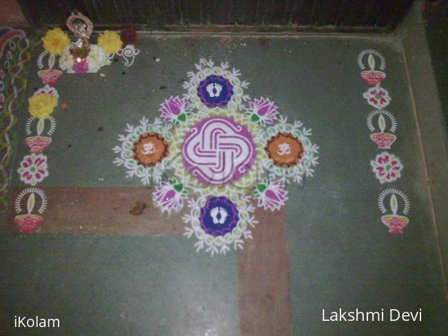 Rangoli: Stencil rangoli