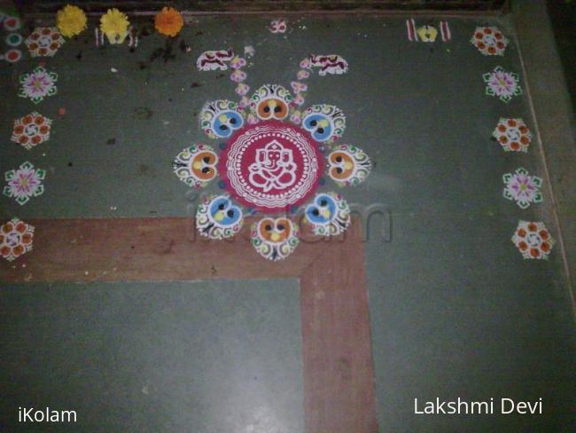 Rangoli: Stencil rangoli