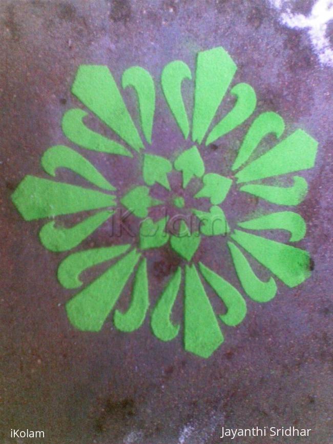 Rangoli: Stencil Design - 1