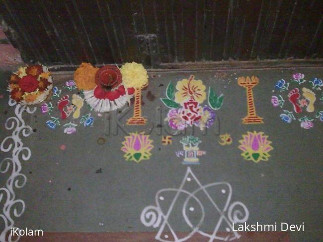 Rangoli: Stencil rangoli