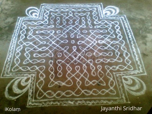 Rangoli: Copy cat kolam - Subashini