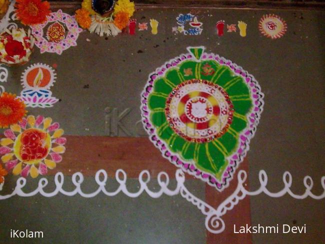 Rangoli: Ganapati rangoli