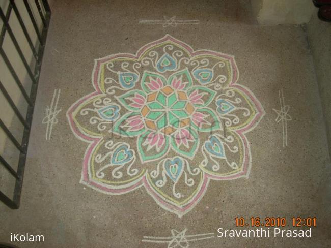 Rangoli: Freehand Kolam