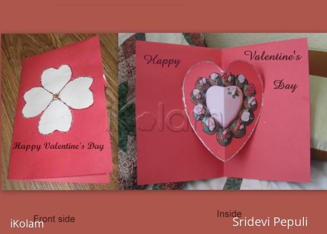 Rangoli: Valentines's Day Greeting Card 2011