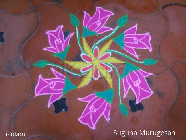 Rangoli: pulli kolam