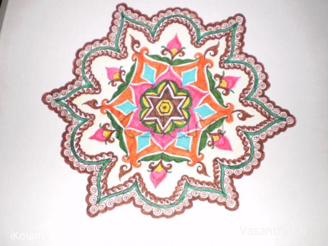 Rangoli: design