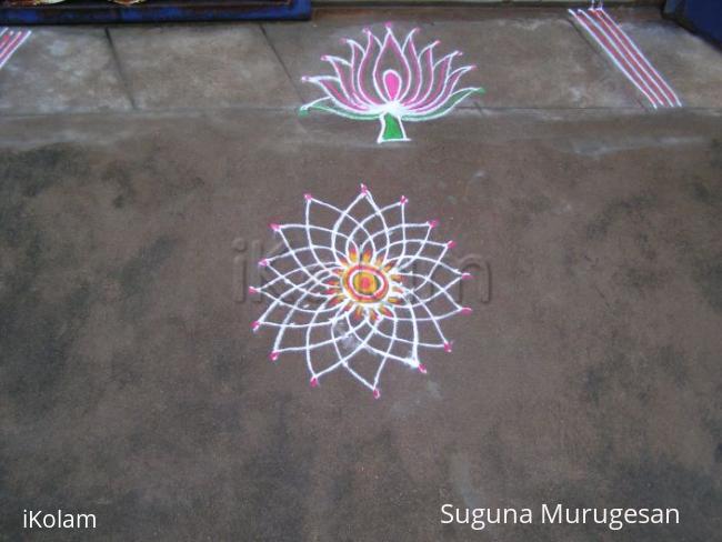 Rangoli: varalakshmi viratham