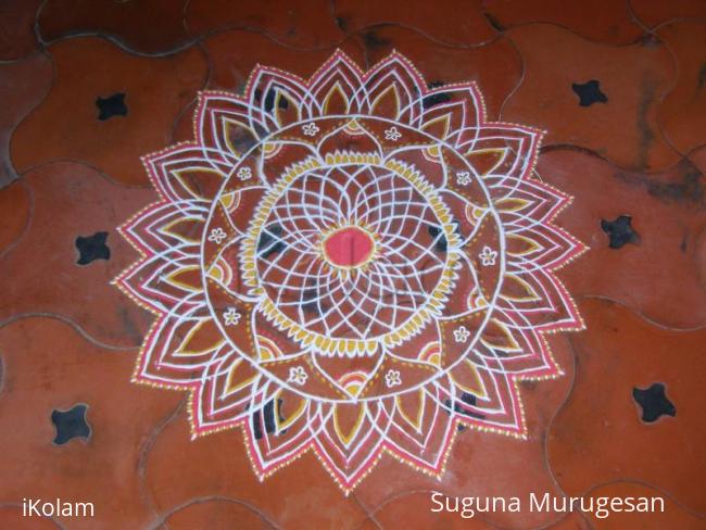 Rangoli: varalakshmi viratham