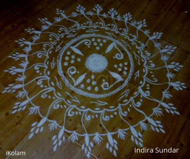 Rangoli: Freehand KOLAM