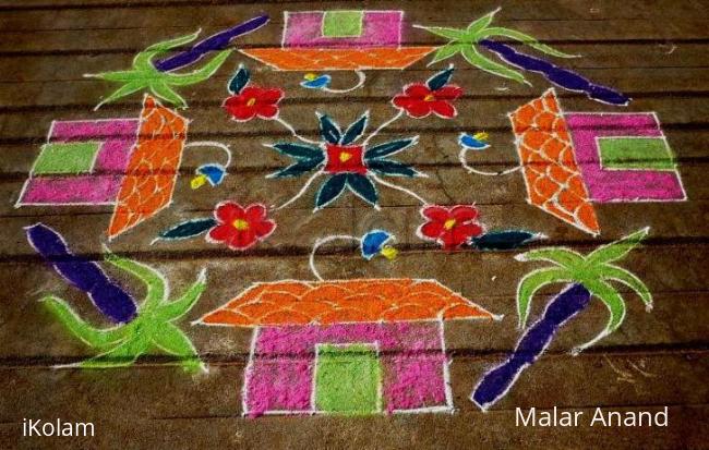 Rangoli: Pongal Rangoli