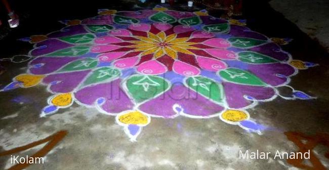 Rangoli: Grahapravesam Rangoli