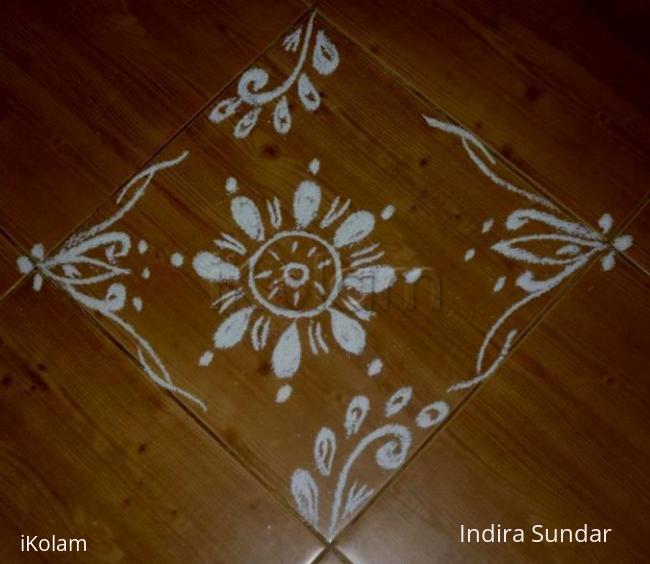 Rangoli: Freehand kolam