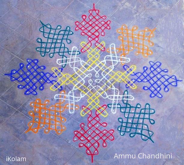 Rangoli: AADI KIRUTHIGAI SPL KOLAM