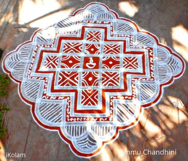 Rangoli: AADI  2nd VELLI KOLAM