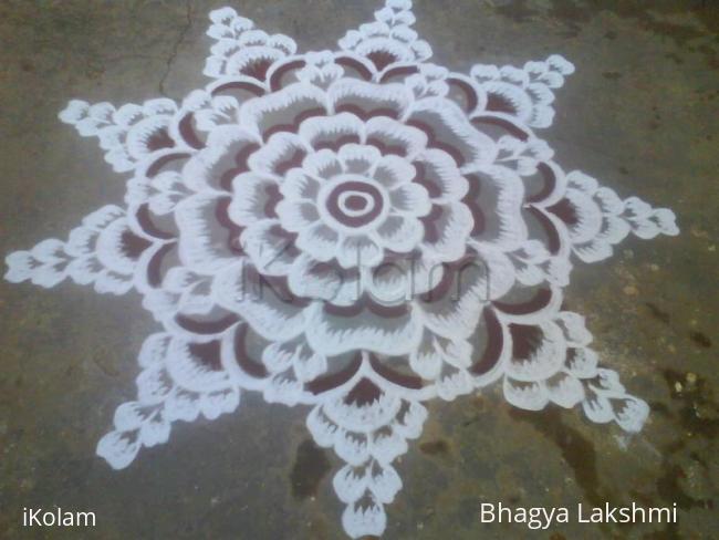 Rangoli: Free hand rangoli