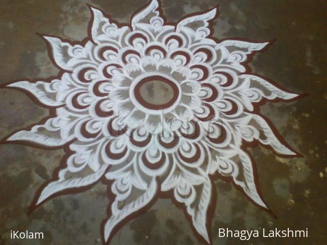 Rangoli: Free hand kolam