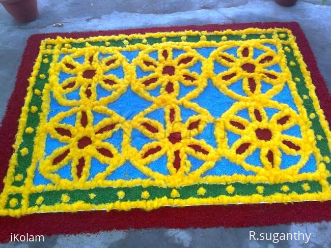 Rangoli: Woollen  Rangoli