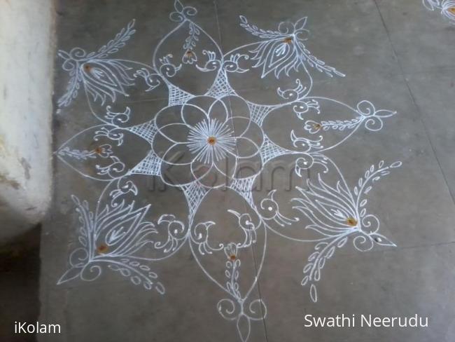 Rangoli: Free hand rangoli