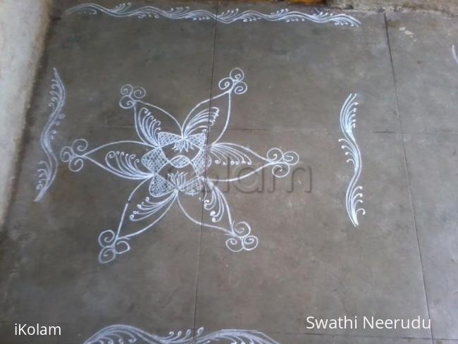 Rangoli: free hand kolam