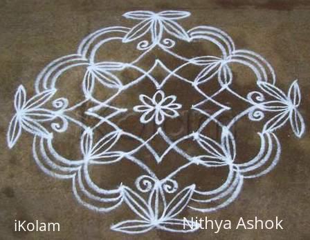 Rangoli: Dotted Kolam