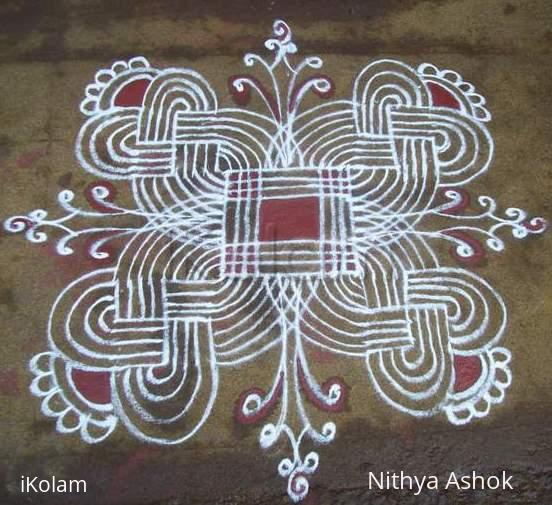 Rangoli: Margazhi drops