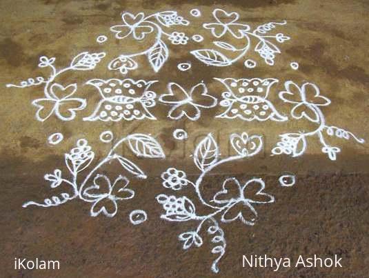 Rangoli: Dotted Kolam