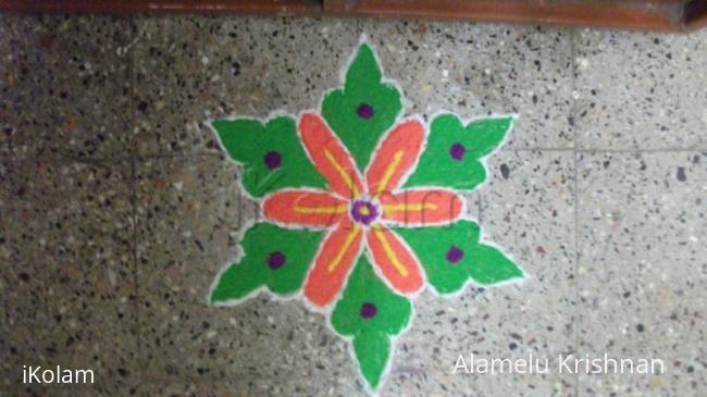 Rangoli: Deepawali Kolam