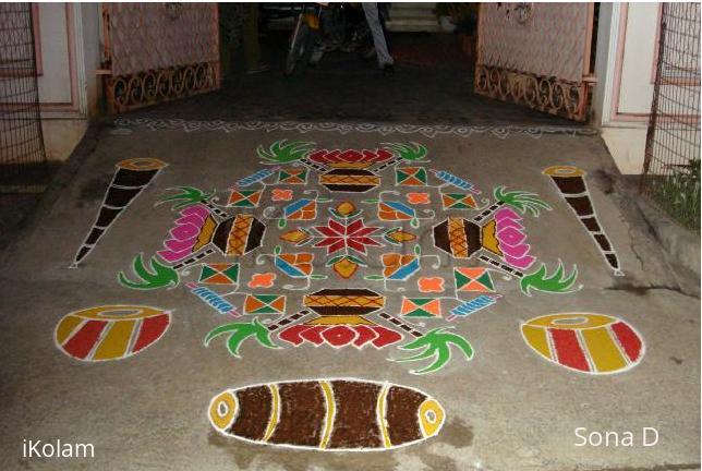 Rangoli: Sankranti muggu