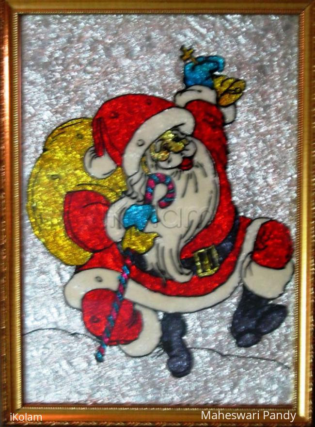 Rangoli: Santa Clause - The God's Messiah !