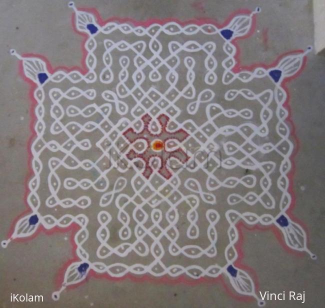 Rangoli: Subashini's Kolam