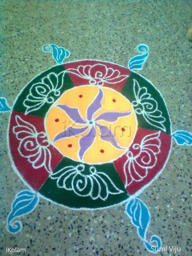 Rangoli: womens day celebrations