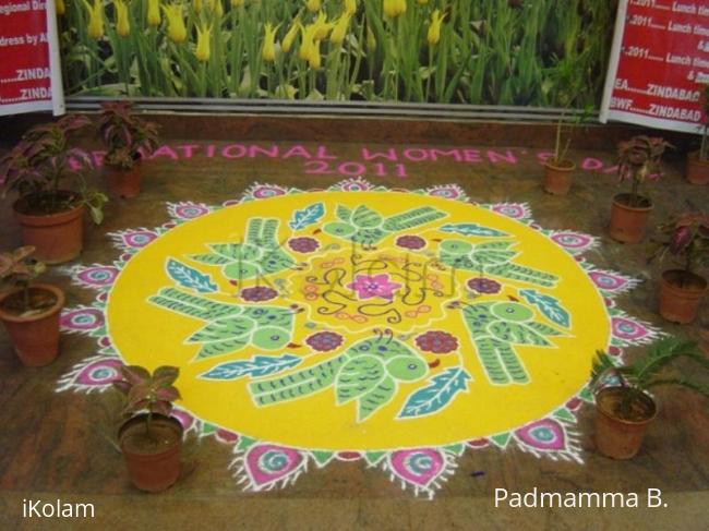 Rangoli: Women's Day