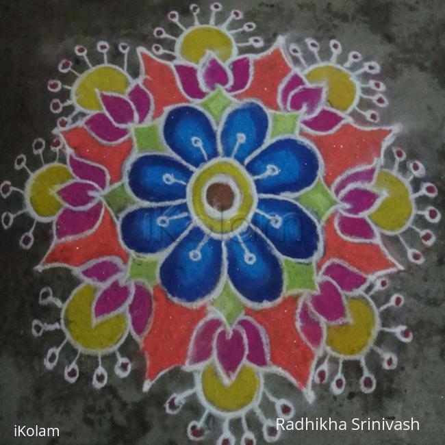 Rangoli: Aadi friday kolam