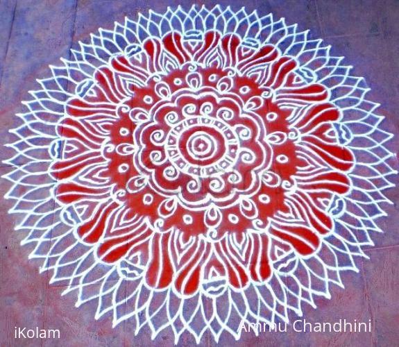 Rangoli: AADI PERUKKU KOLAM