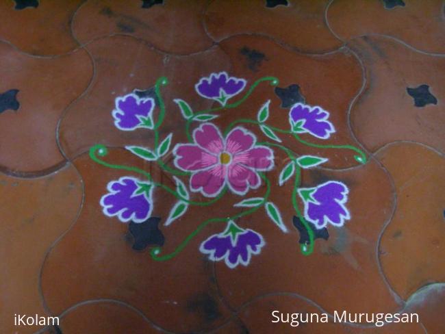 Rangoli: pulli kolam