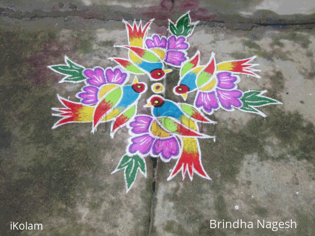 Rangoli: Birds