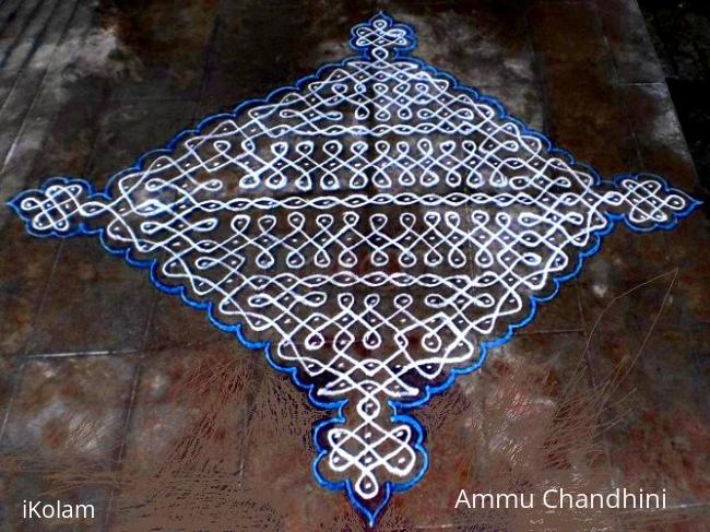 Rangoli: Dotted kolam