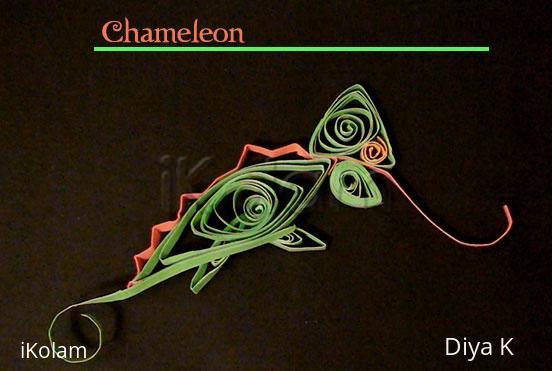 Rangoli: Chameleon