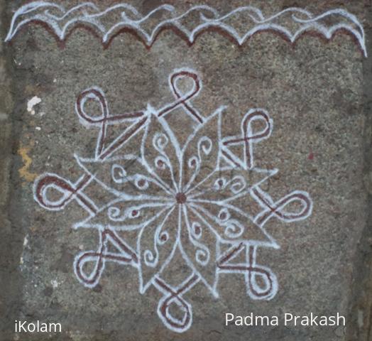 Rangoli: daily-kolam-23